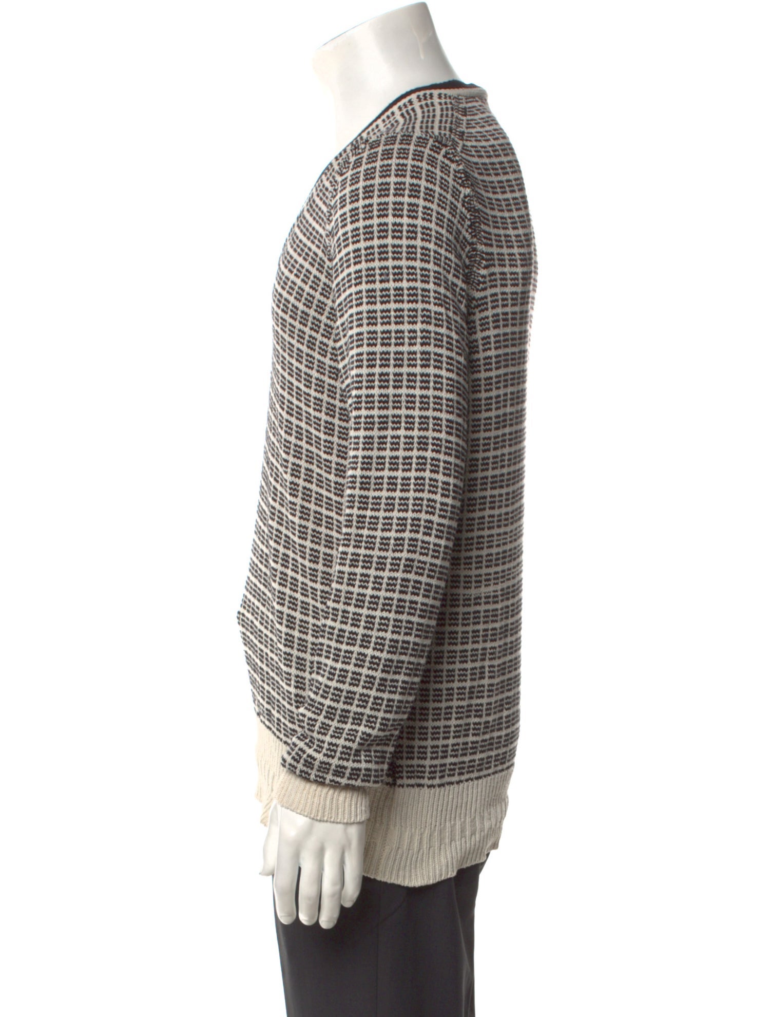 Tom Ford Printed V-Neck Cardigan