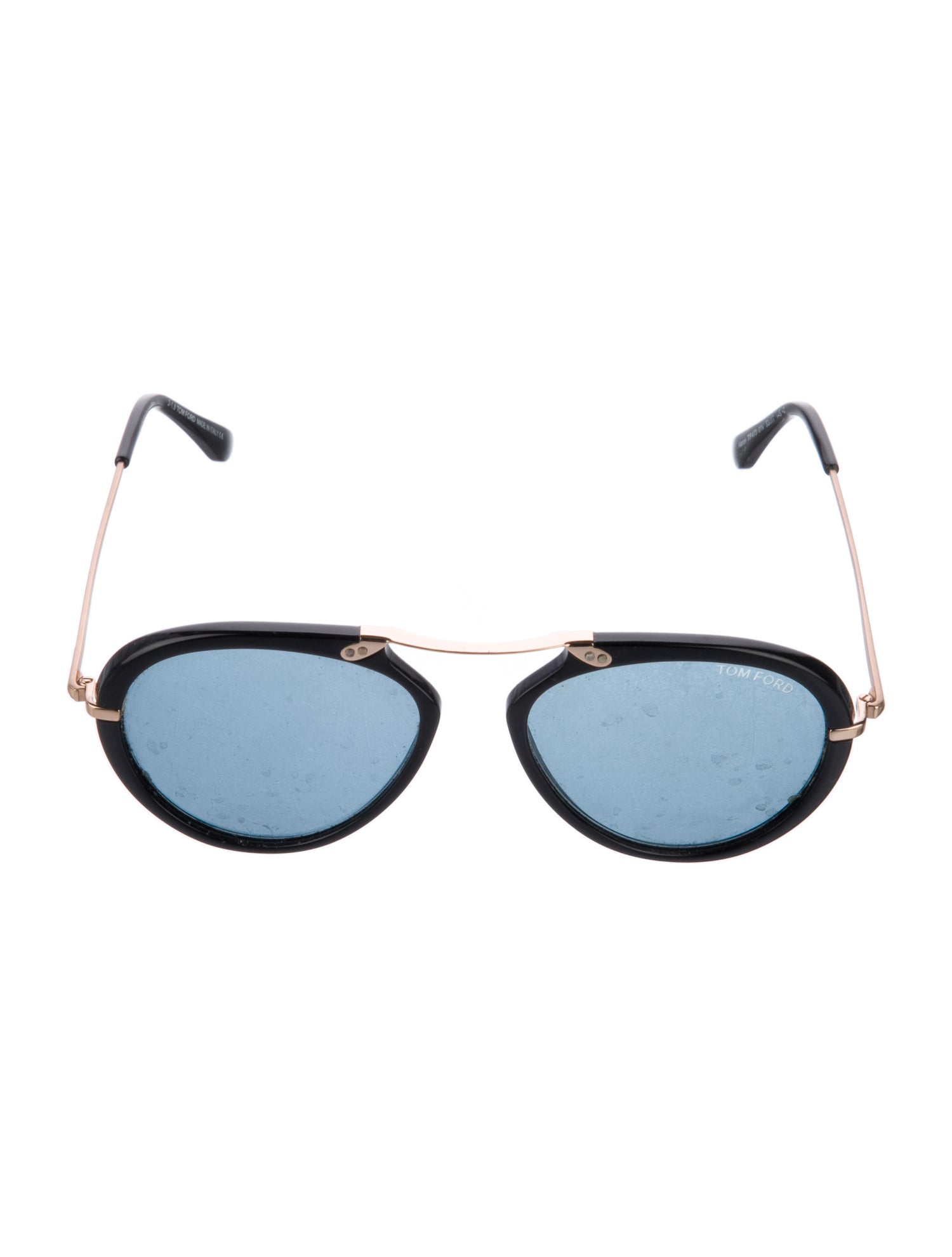Tom Ford Round Mirrored Sunglasses