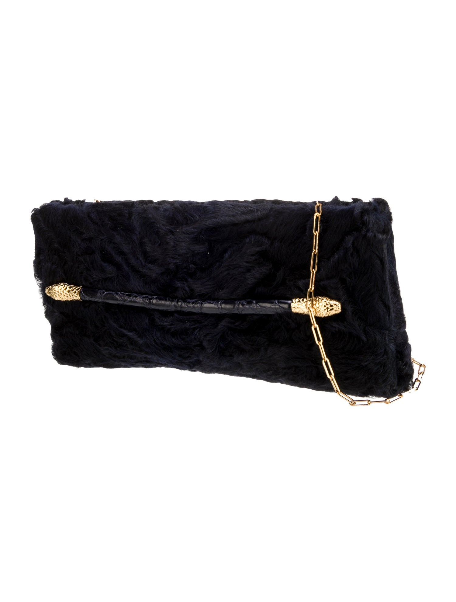 Tom Ford Faux Fur Shoulder Bag