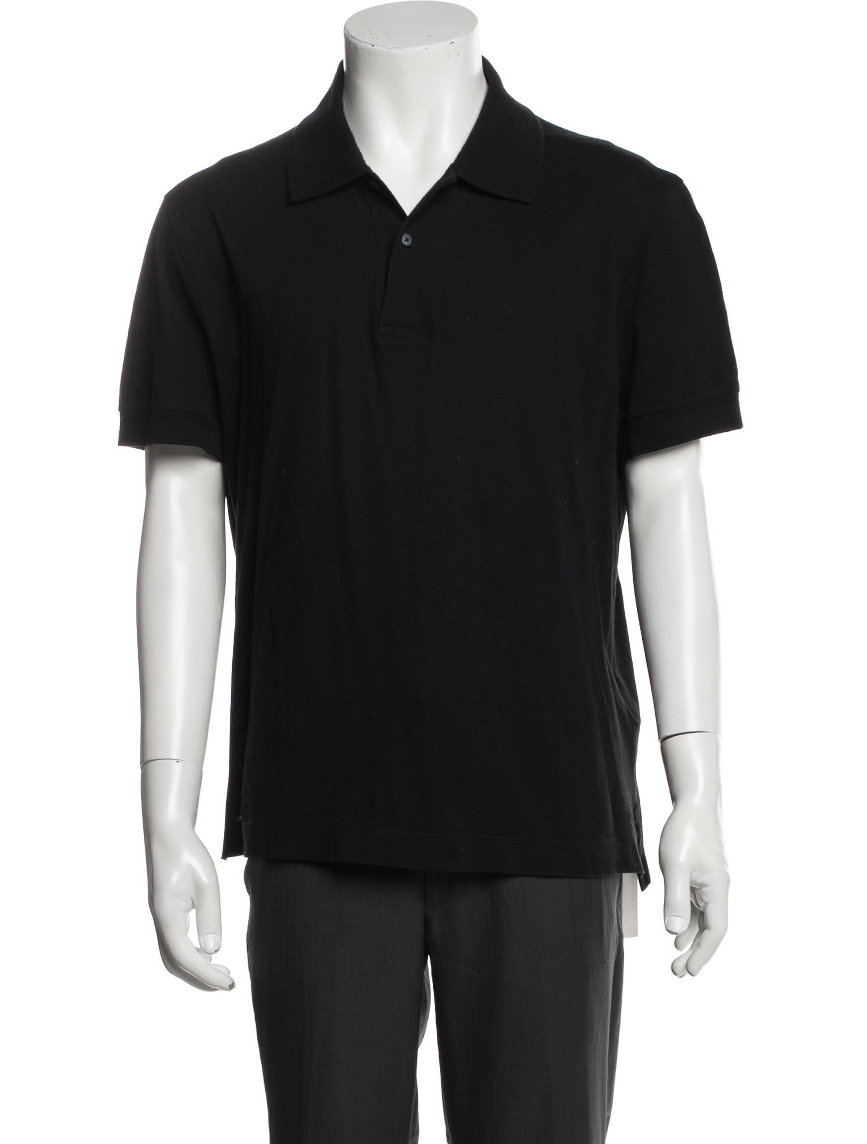 Tom Ford Crew Neck Short Sleeve Polo Shirt