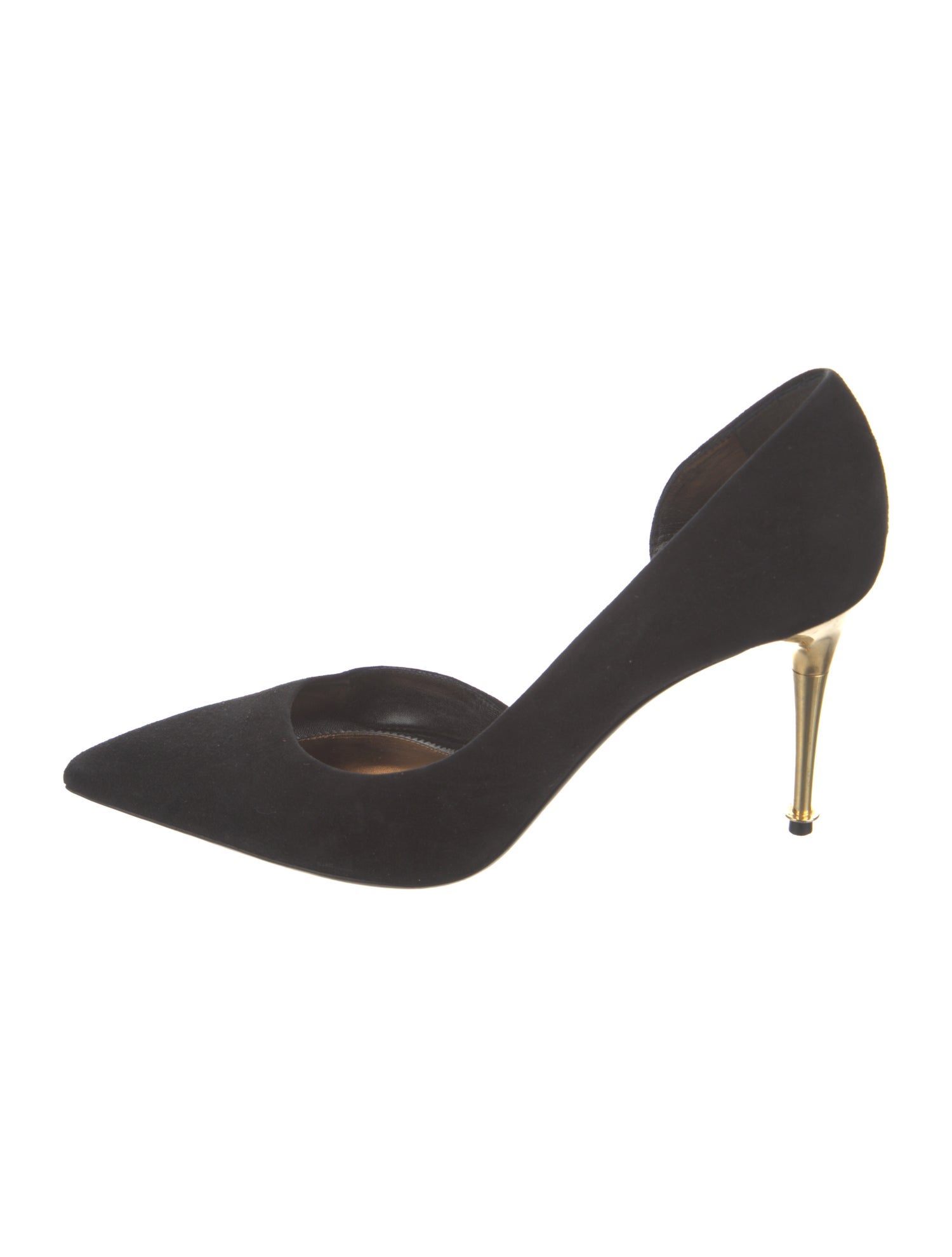 Tom Ford Suede D'Orsay Pumps