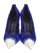 Tom Ford Satin Raw-Edge Trim Pumps