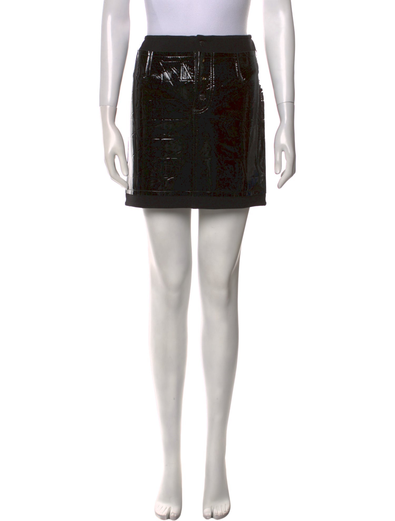 Tom Ford Lamb Leather Mini Skirt