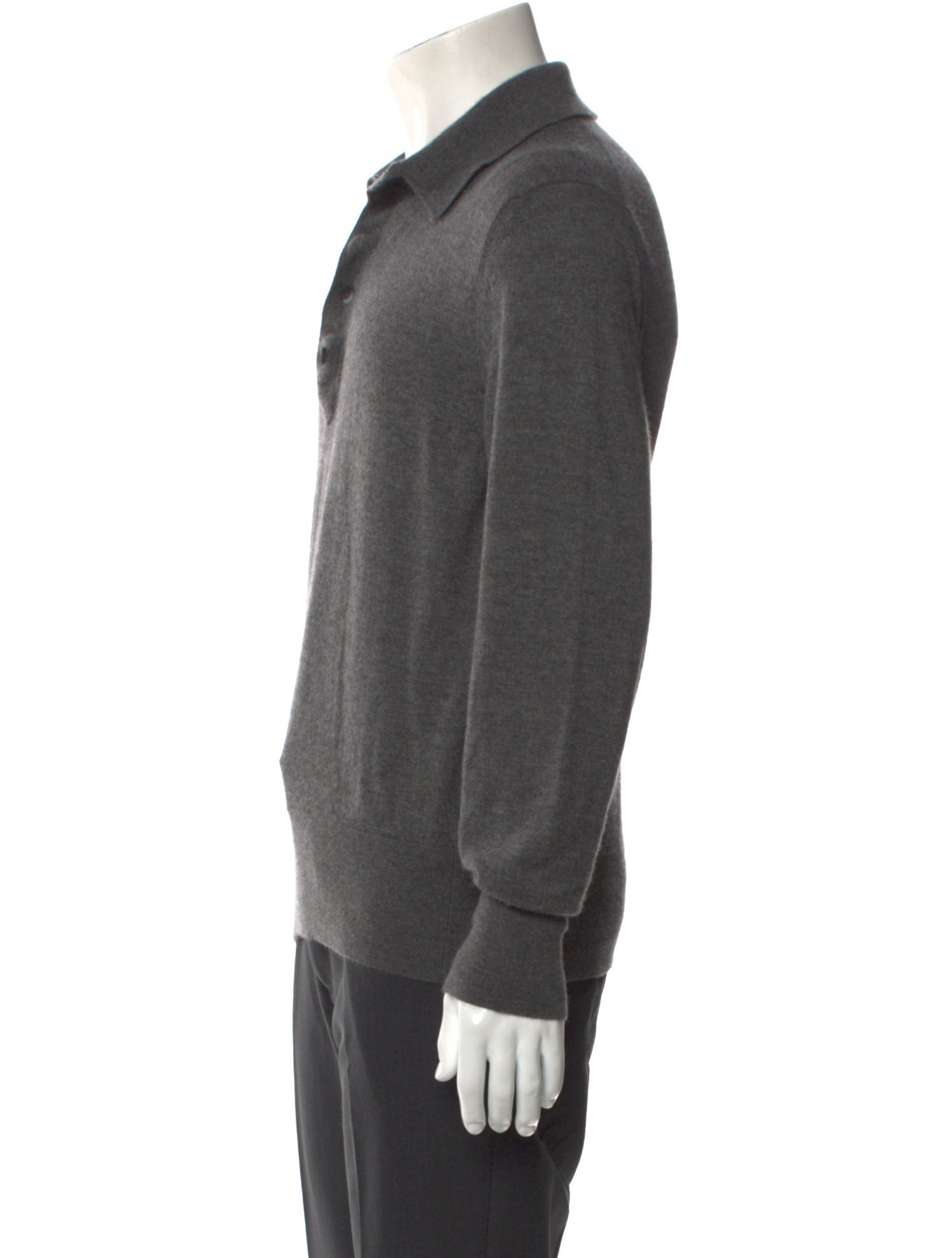 Tom Ford Cashmere Collar Polo Sweater
