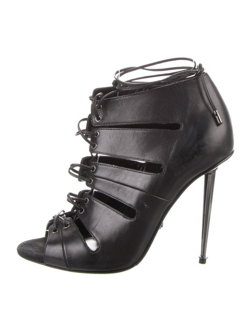 Tom Ford Leather Lace-Up Boots