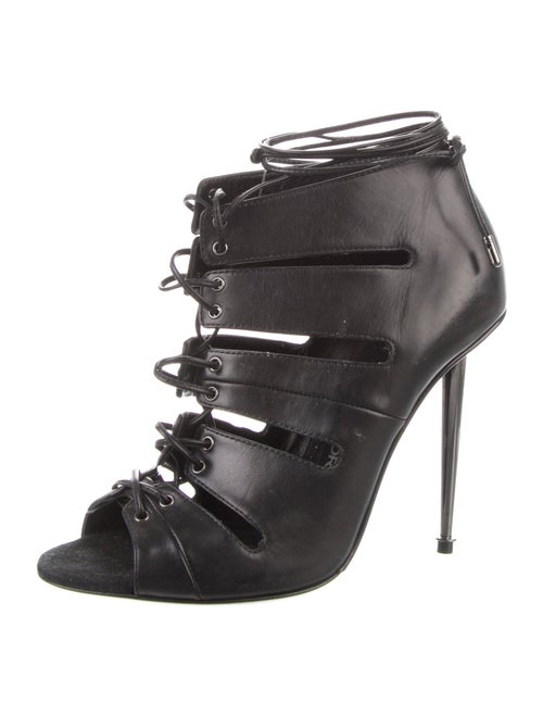 Tom Ford Leather Lace-Up Boots