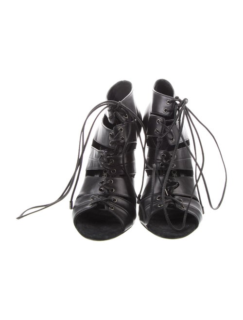 Tom Ford Leather Lace-Up Boots
