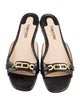 Tom Ford Embossed Leather Slides