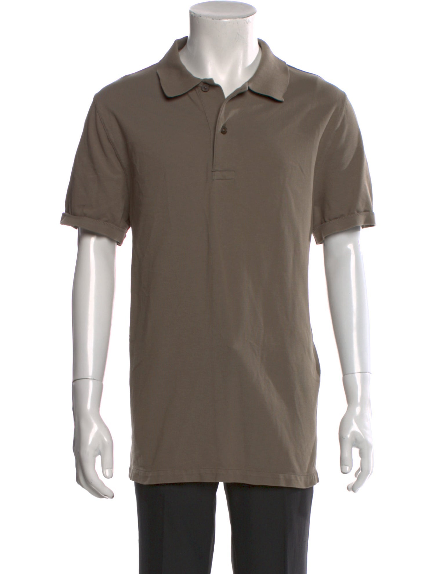 Tom Ford Collar Short Sleeve Polo Shirt