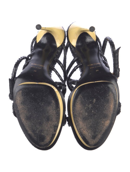 Tom Ford Snakeskin Sandals