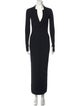 Tom Ford Virgin Wool Long Dress