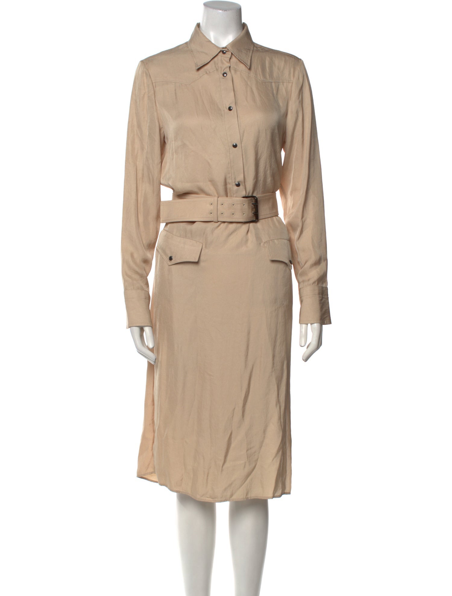 Tom Ford Silk Midi Length Dress