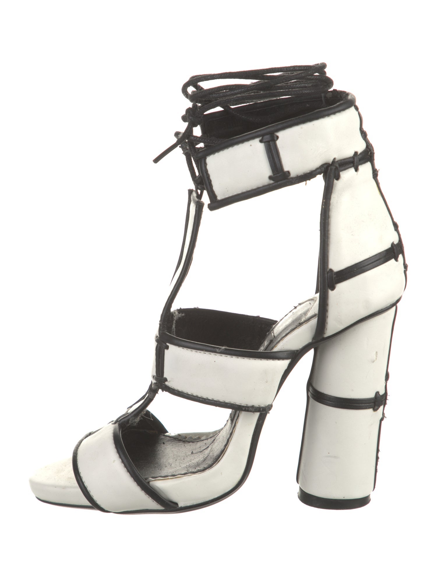 Tom Ford Leather T-Strap Sandals