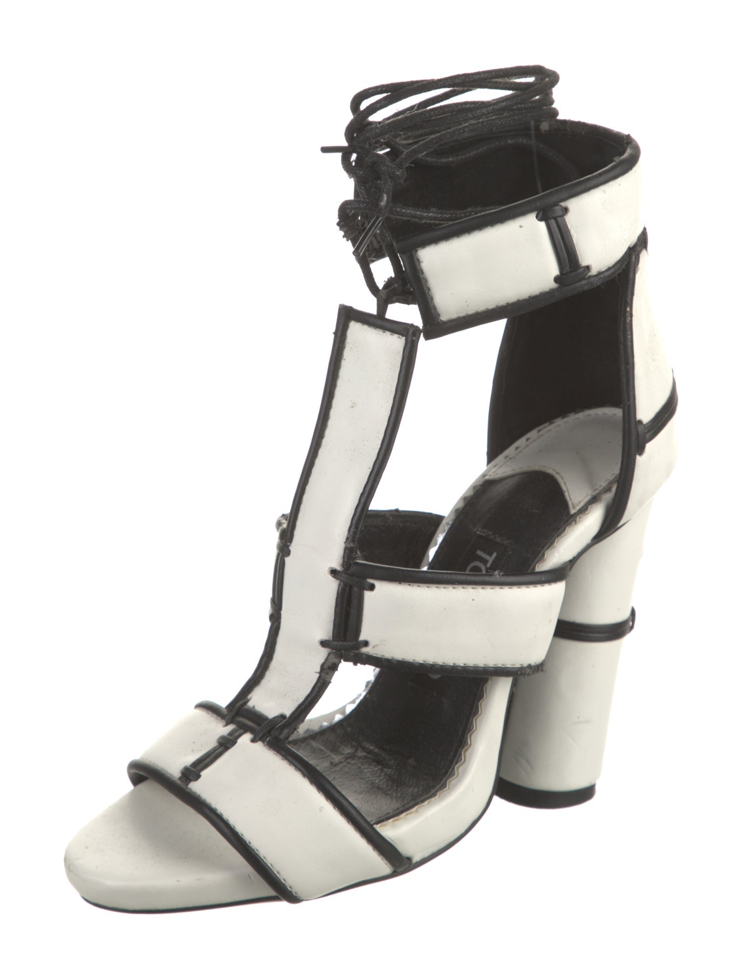Tom Ford Leather T-Strap Sandals