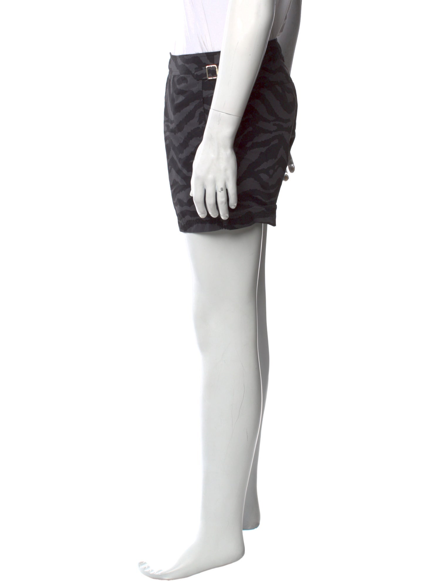 Tom Ford Striped Flat Front Shorts