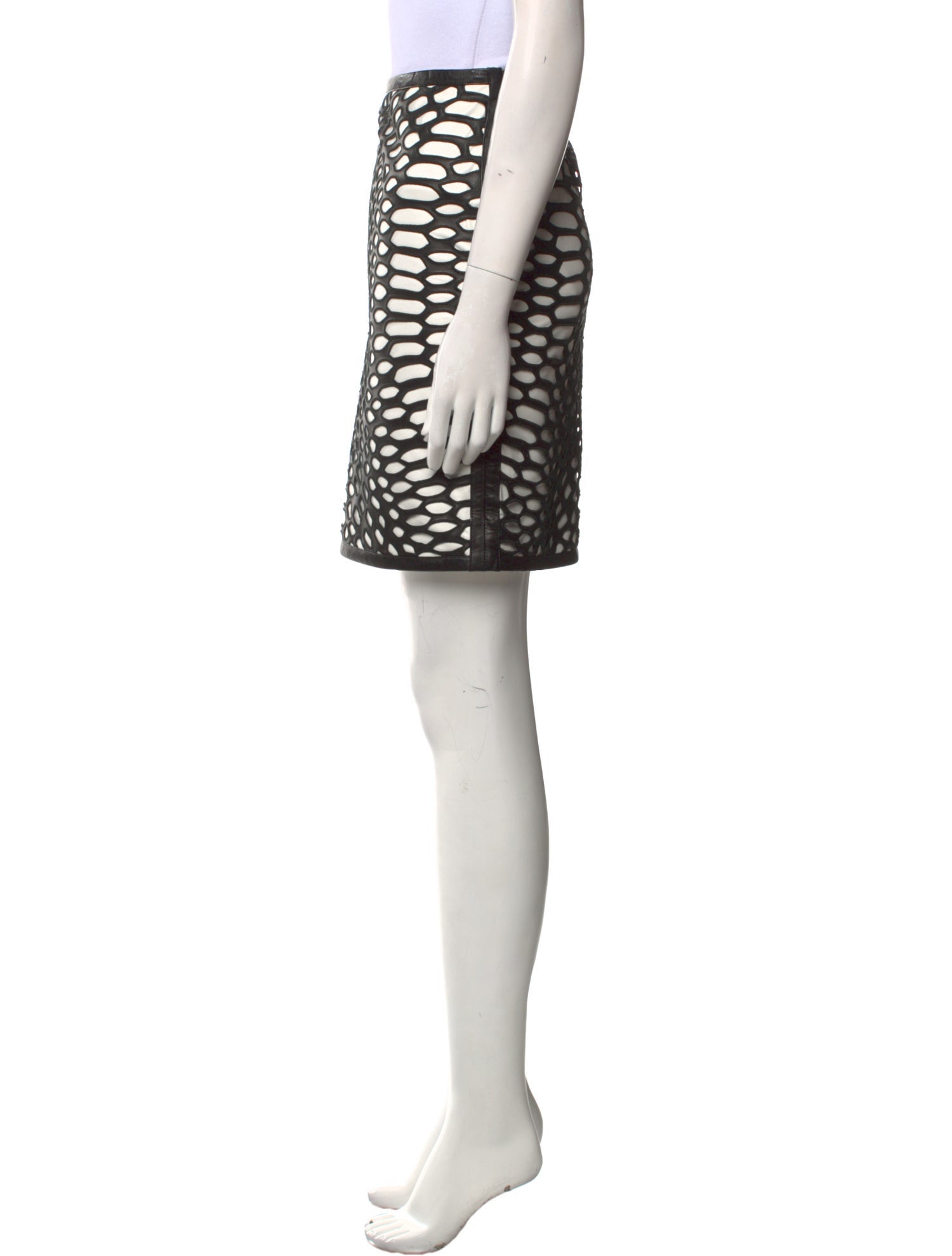 Tom Ford Leather Mini Skirt