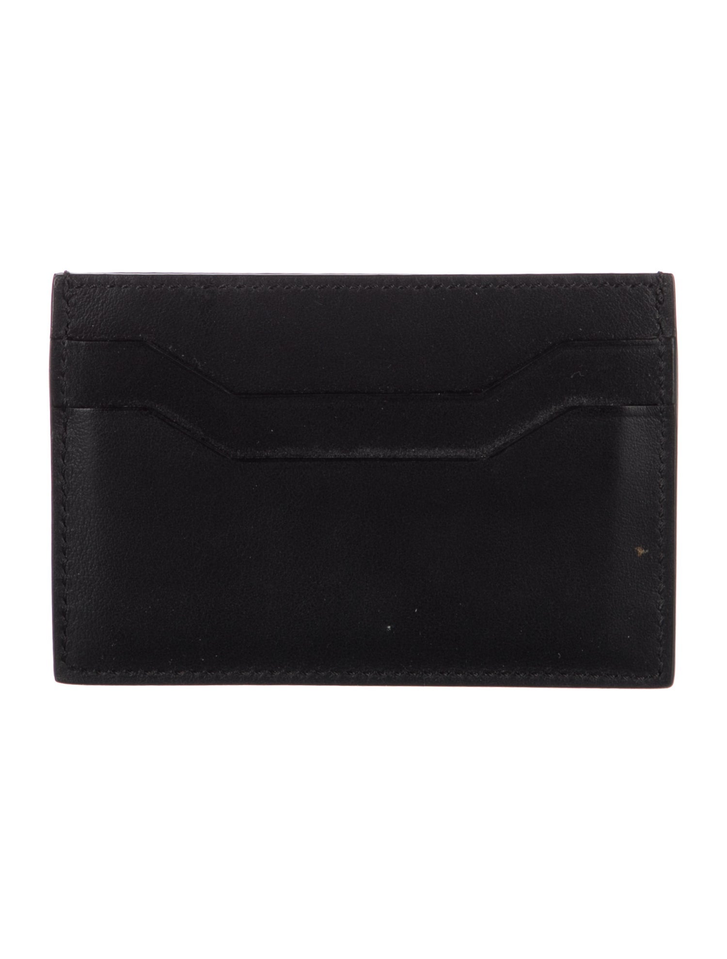 Tom Ford Leather Graphic Print Card Holder