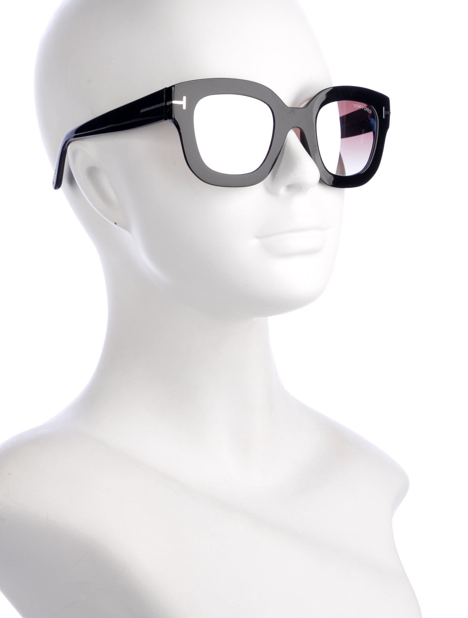 Tom Ford Square Gradient Sunglasses