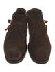 Tom Ford Suede Monk Straps
