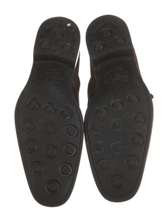 Tom Ford Suede Monk Straps