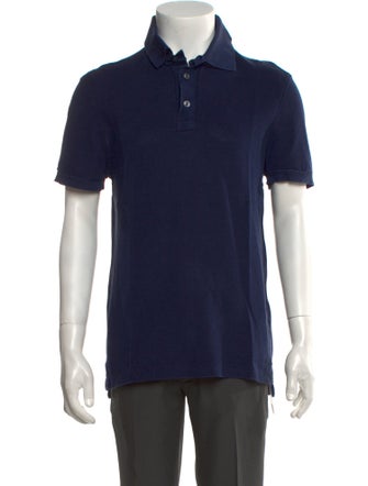 Tom Ford Collar Short Sleeve Polo Shirt