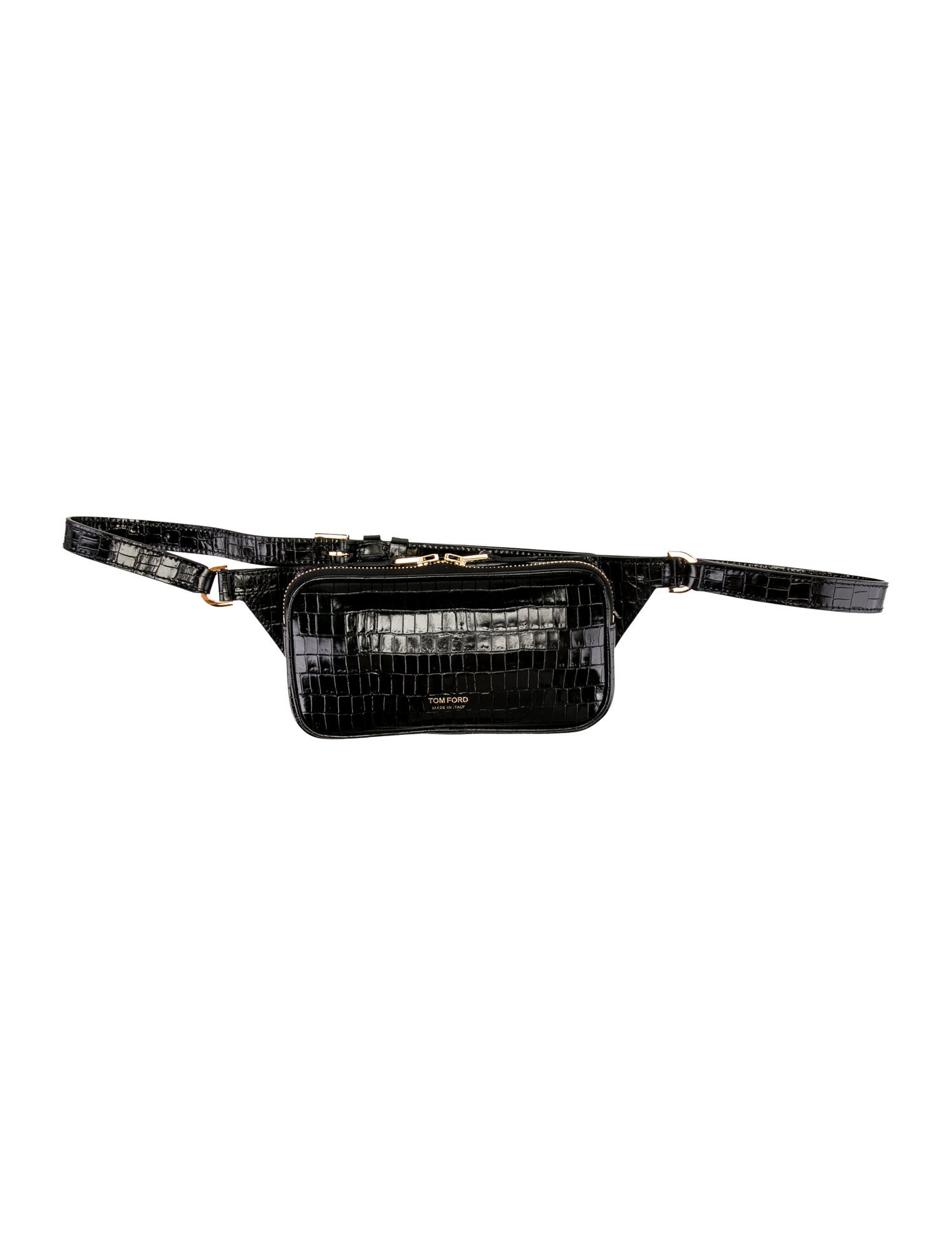 Tom Ford Embossed Leather Belt Bag