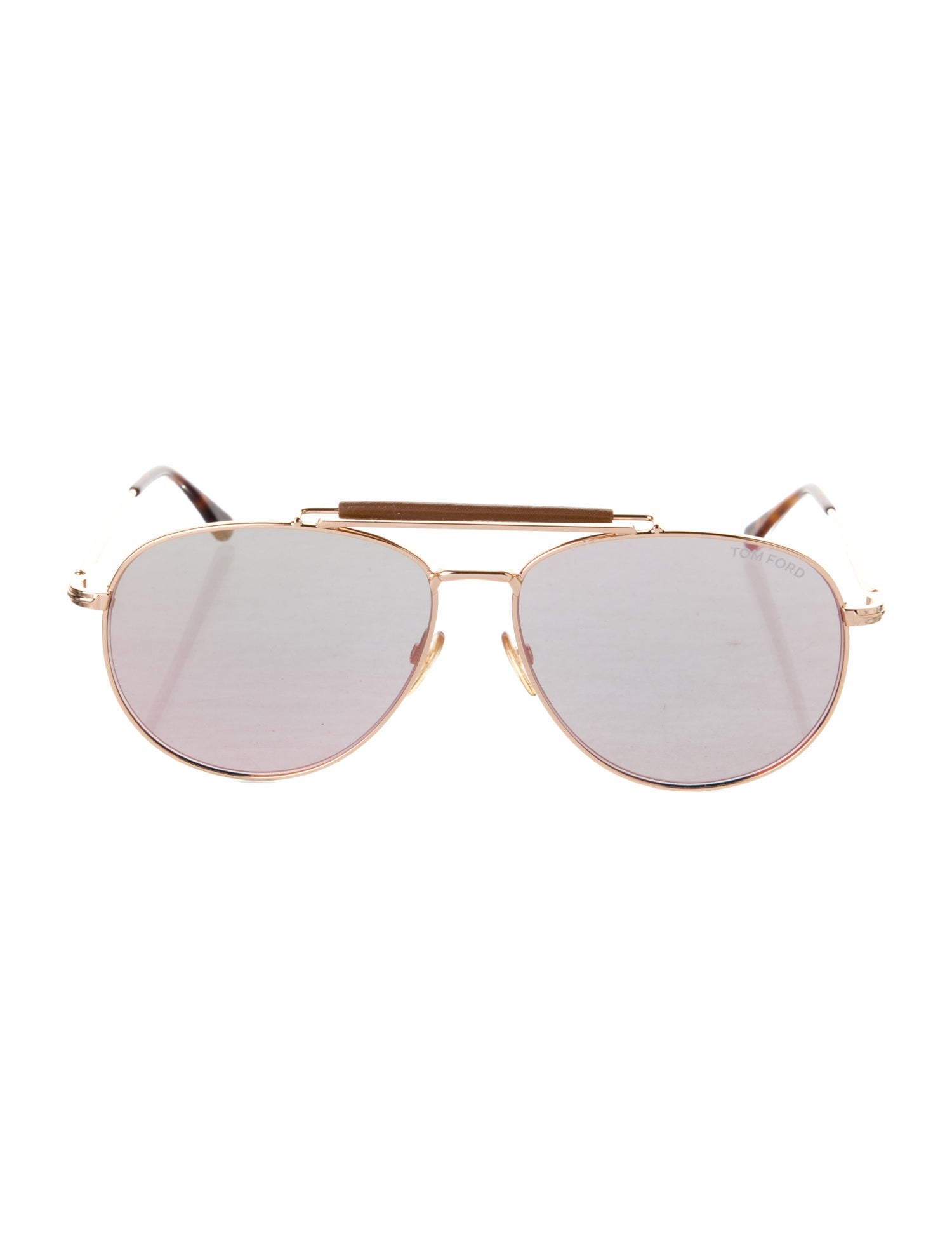 Tom Ford Aviator Mirrored Sunglasses
