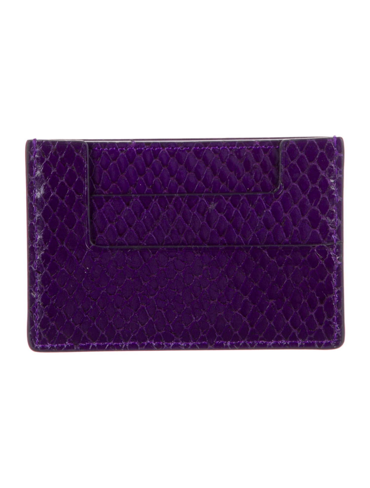 Tom Ford Embossed Leather Card Holder