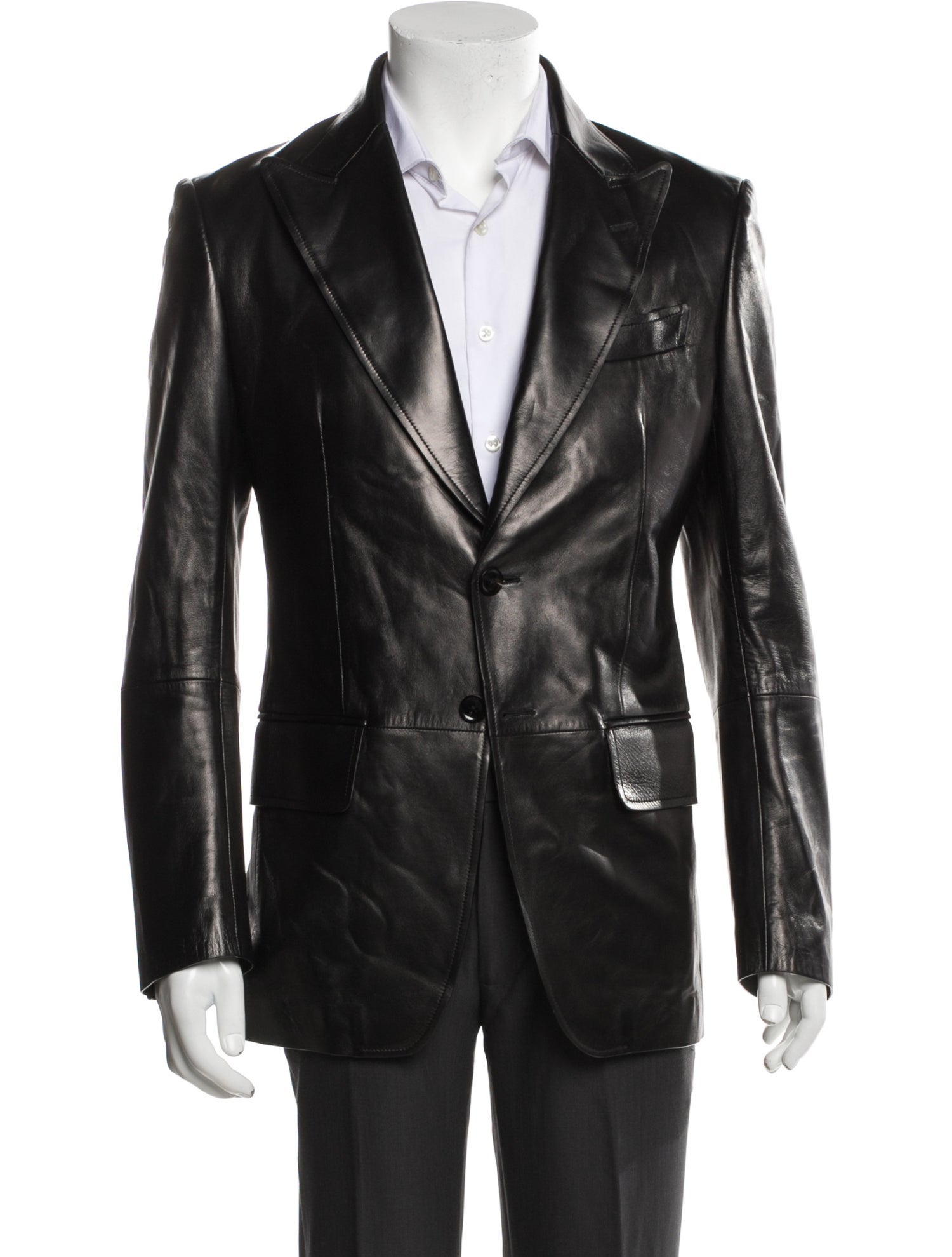 Tom Ford Lamb Leather Moto Jacket