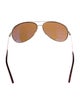 Tom Ford Aviator Mirrored Sunglasses