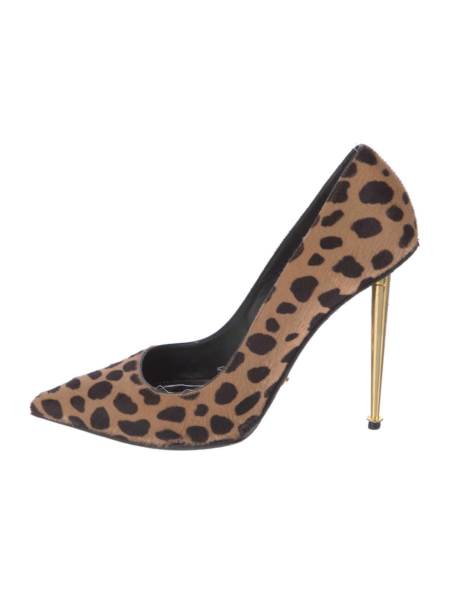 Tom Ford Ponyhair Animal Print Pumps