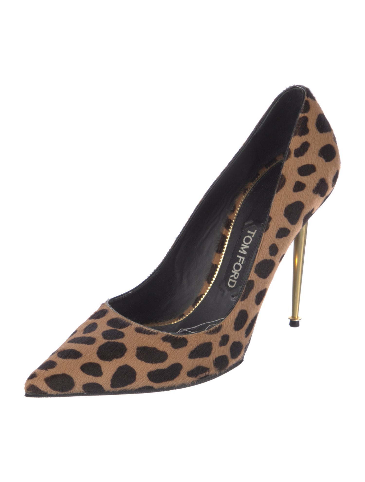 Tom Ford Ponyhair Animal Print Pumps