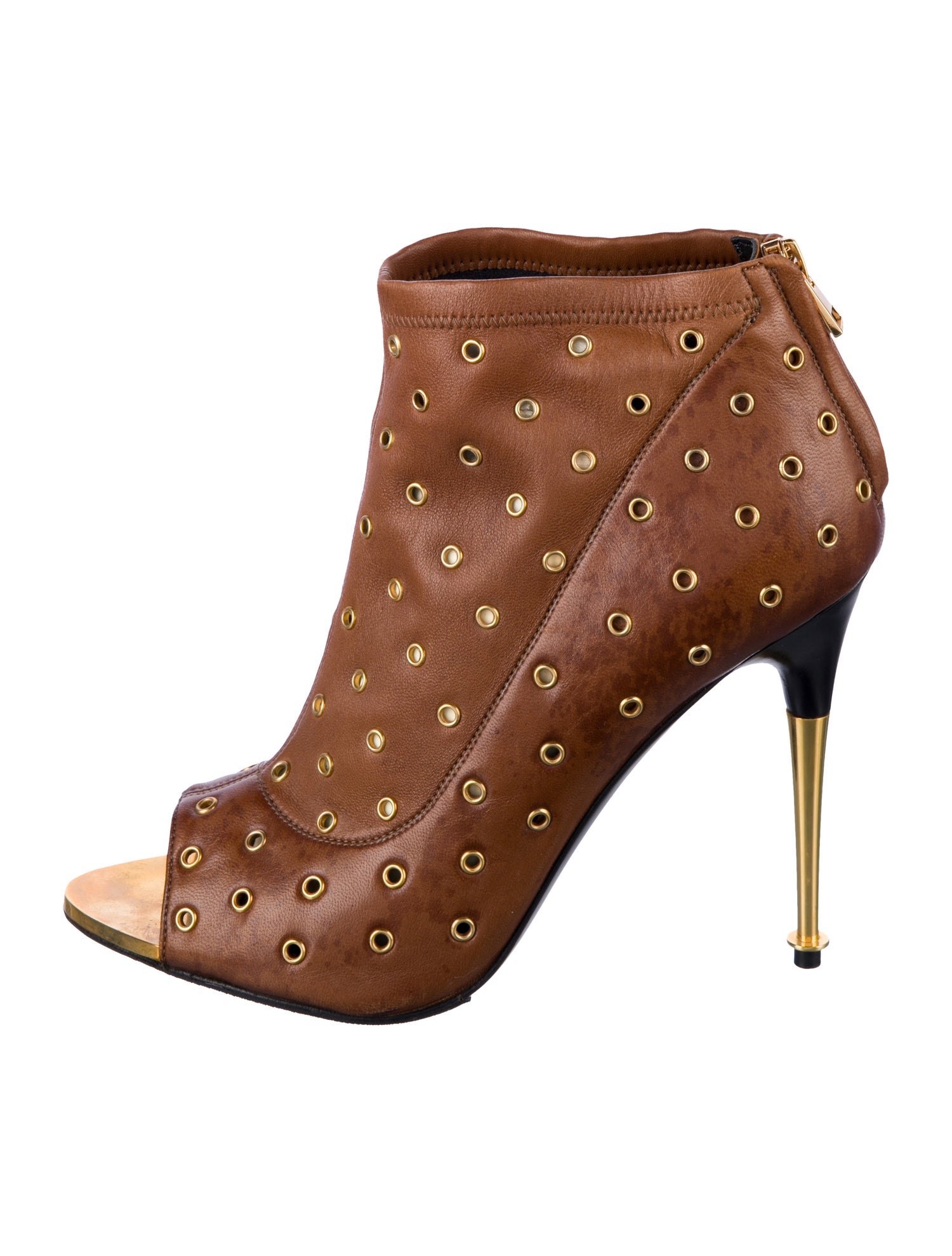 Tom Ford Leather Printed Pumps