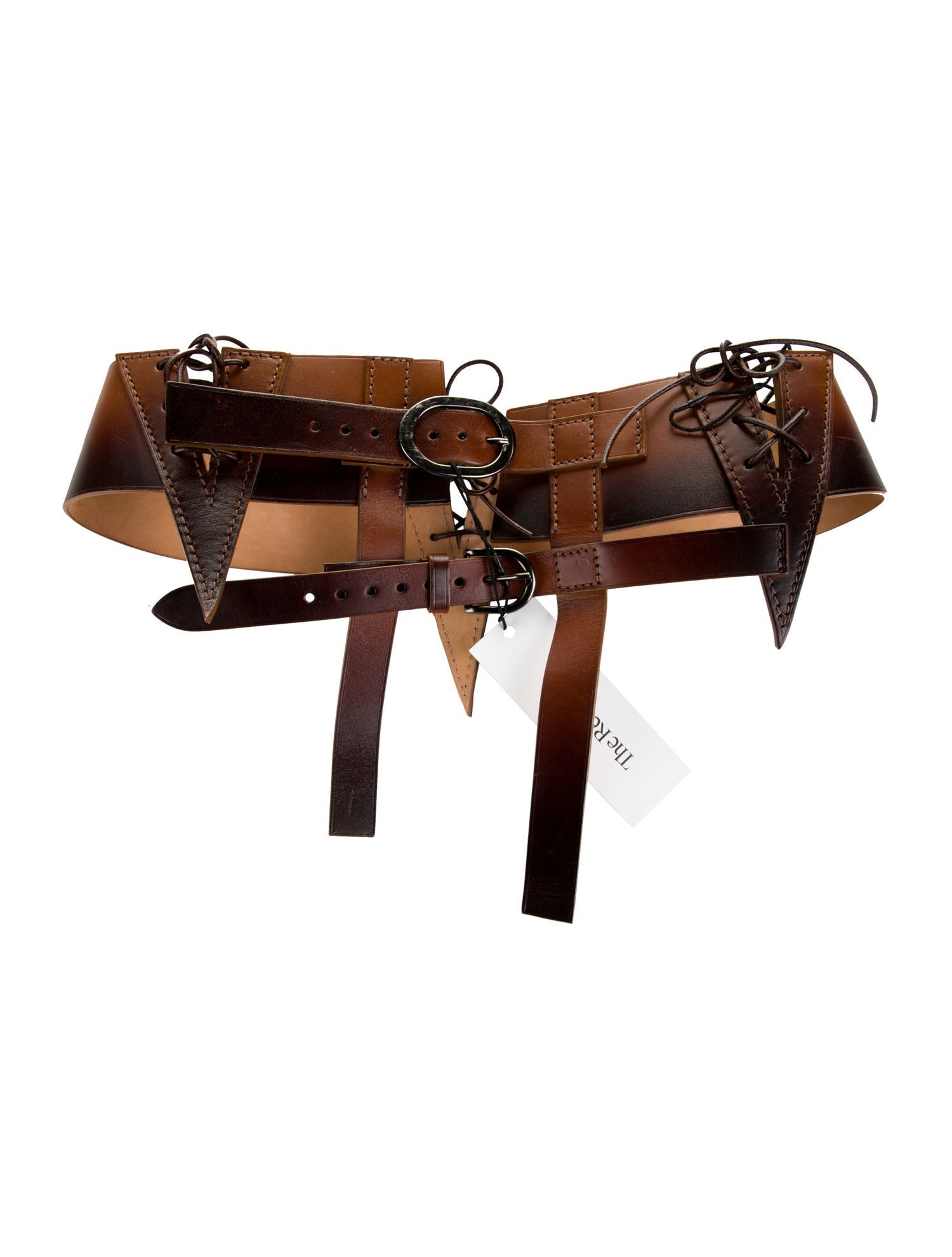 Tom Ford Wide Leather Waist Belt