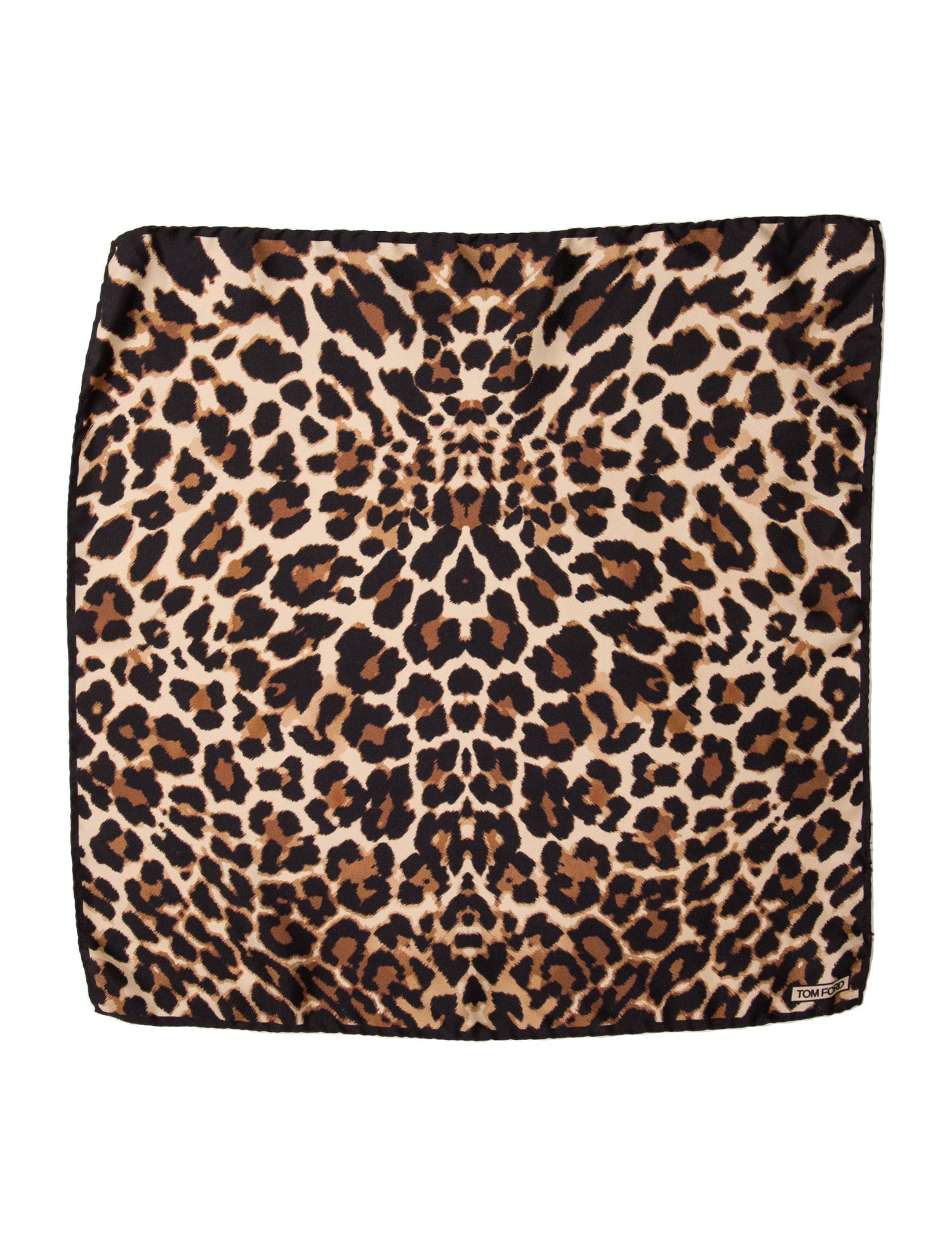 Tom Ford Tom Ford Patterned Silk Pocket Square