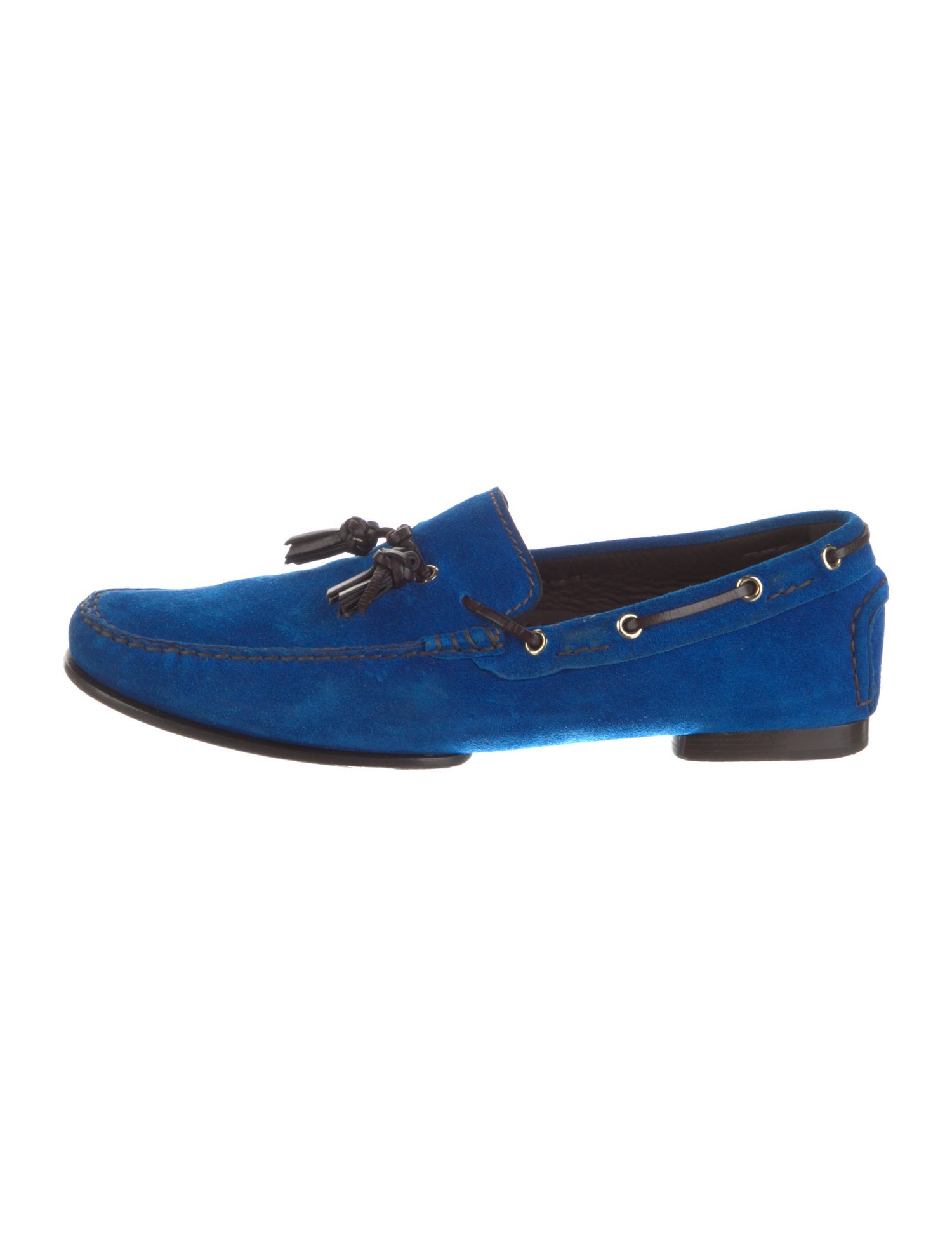 Tom Ford Suede Tassel Accents Loafers