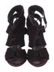 Tom Ford Velvet Gladiator Sandals
