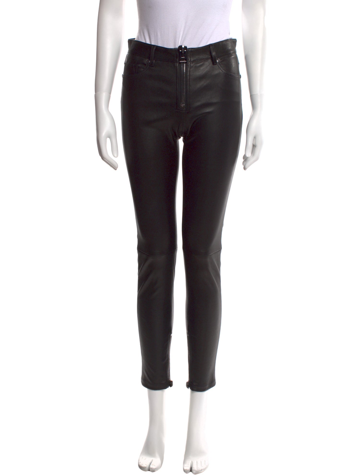 Tom Ford Leather Skinny Leg Pants