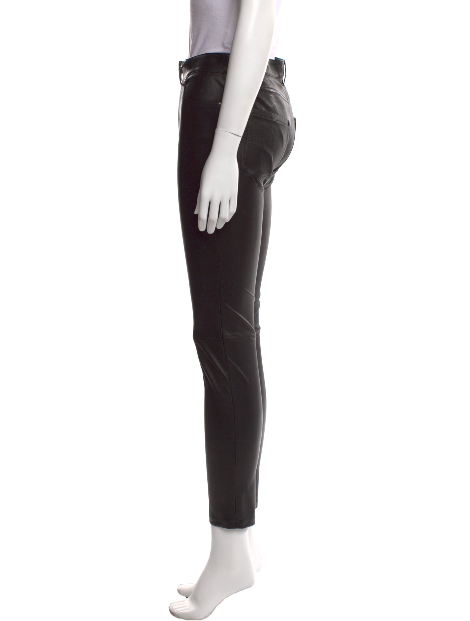 Tom Ford Leather Skinny Leg Pants