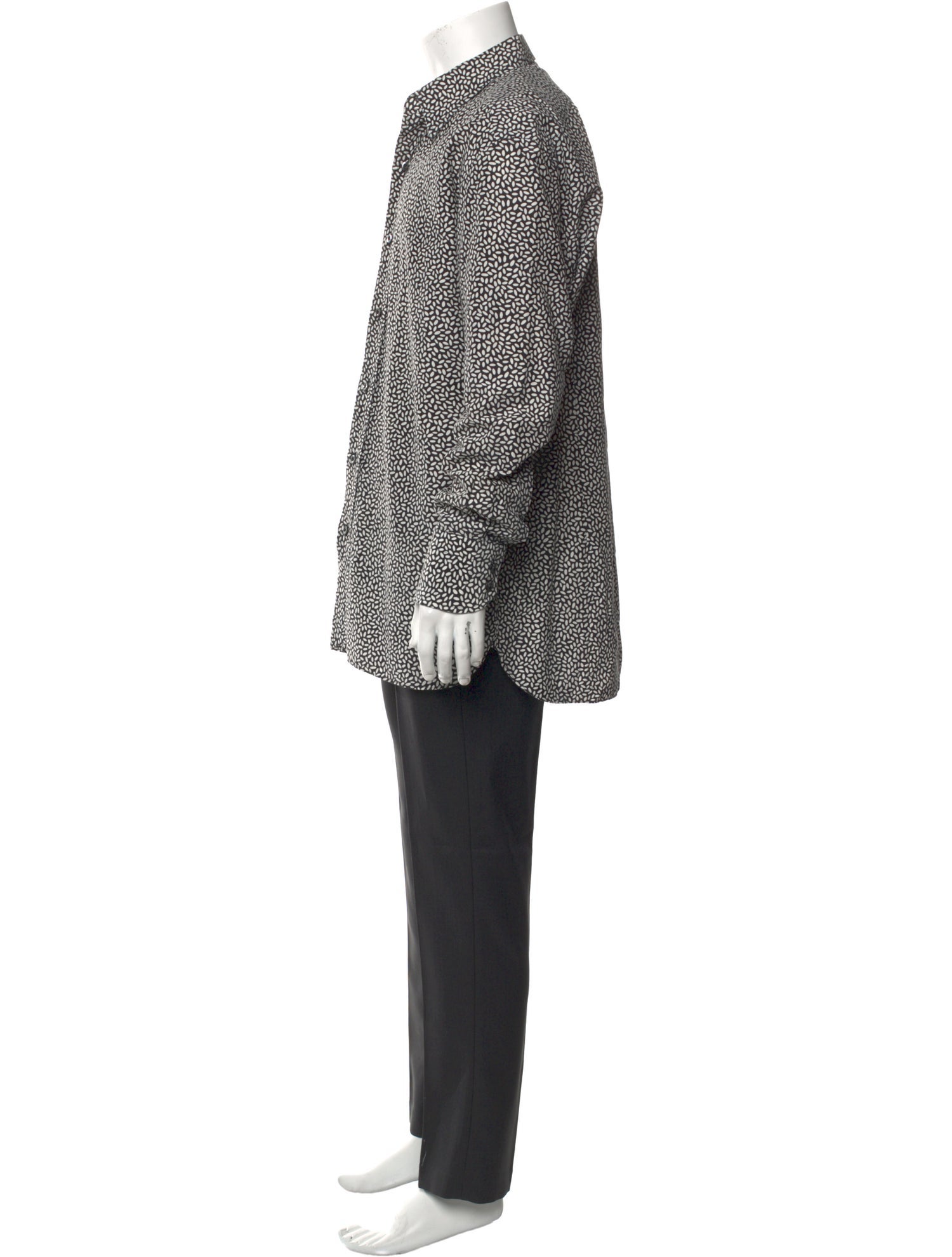 Tom Ford Printed Long Sleeve Shirt