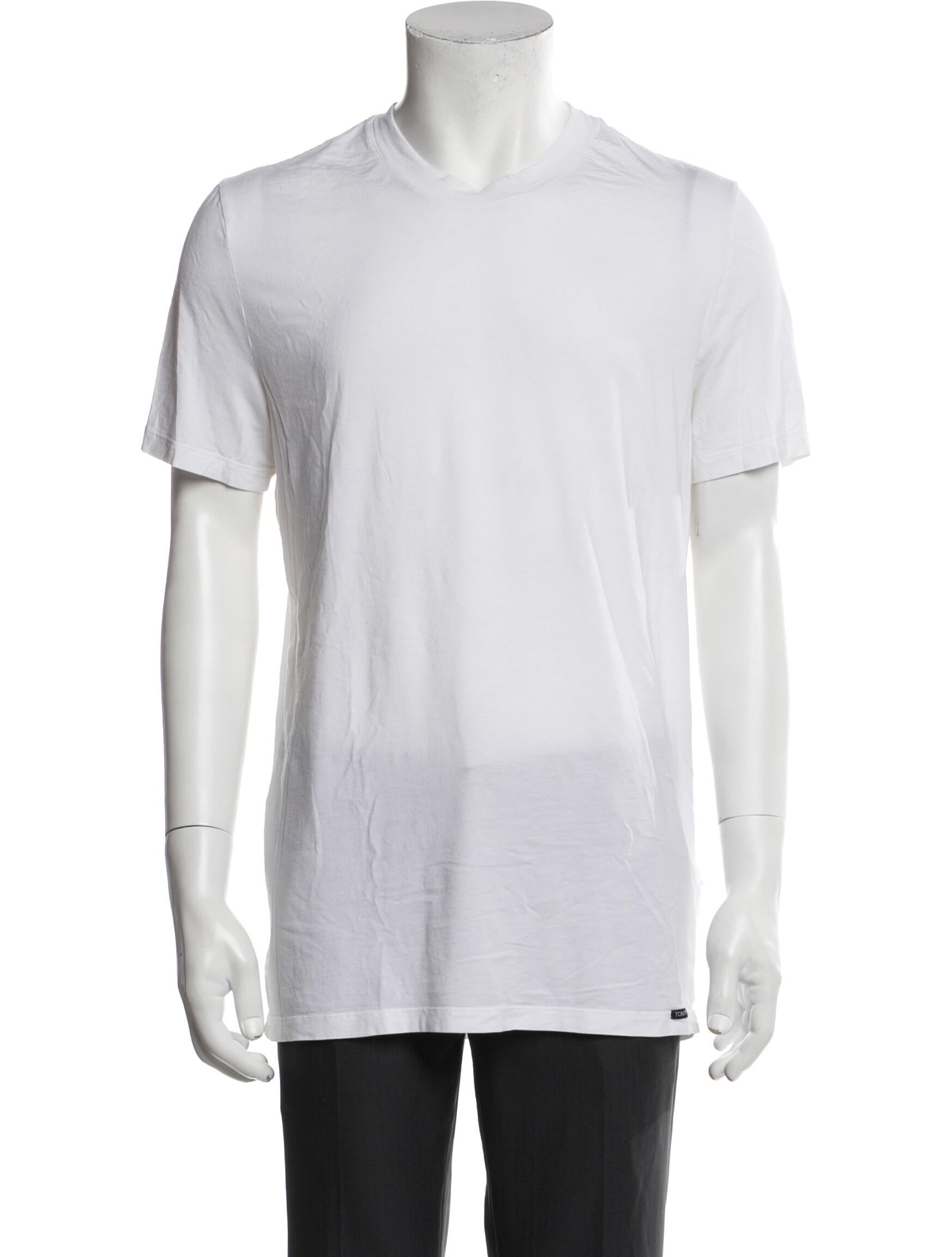 Tom Ford Crew Neck Short Sleeve T-Shirt