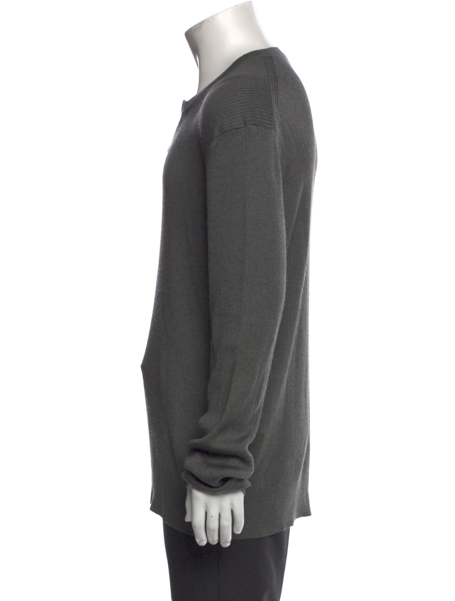 Tom Ford Crew Neck Long Sleeve Polo Sweater