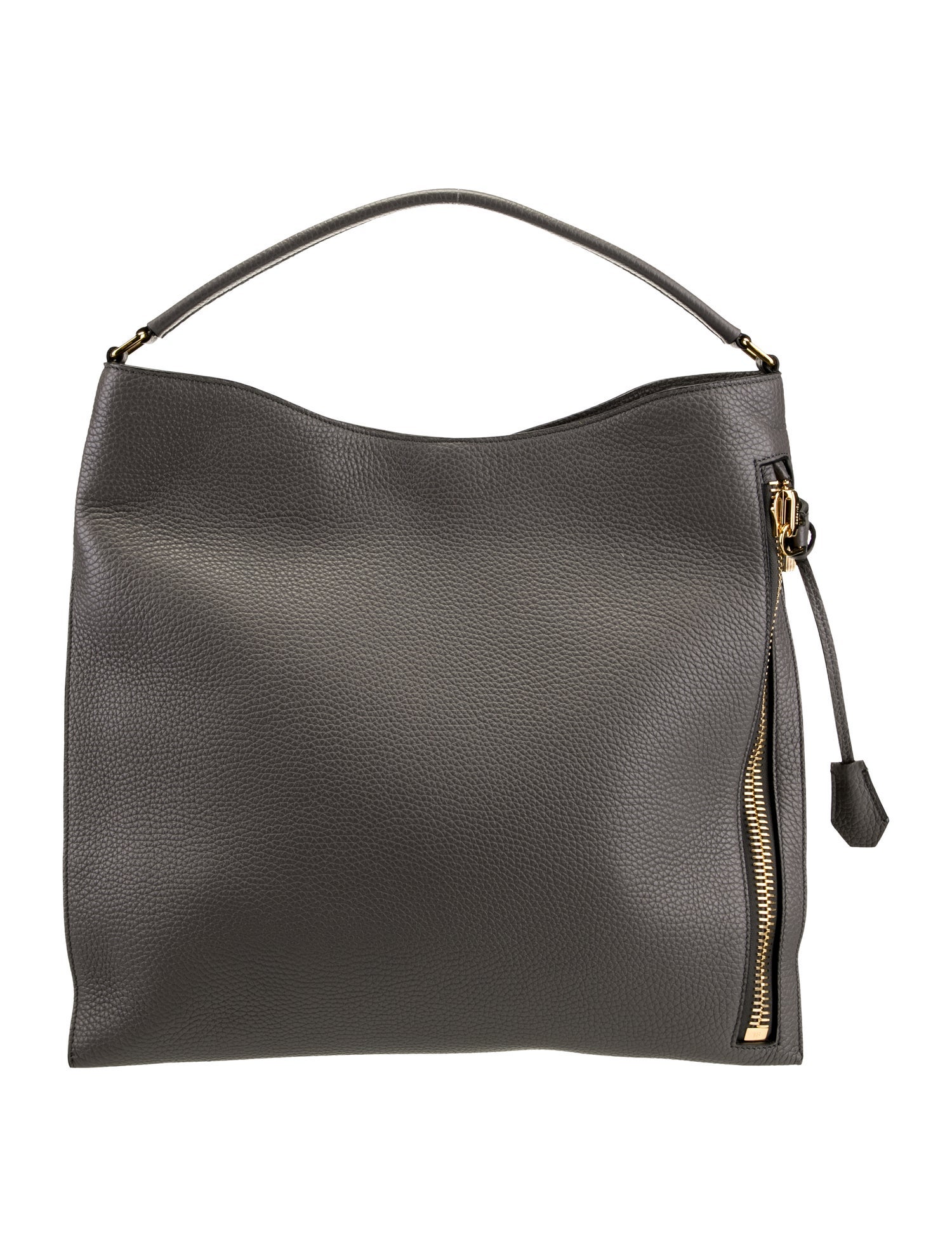 Tom Ford Leather Top Handle Bag