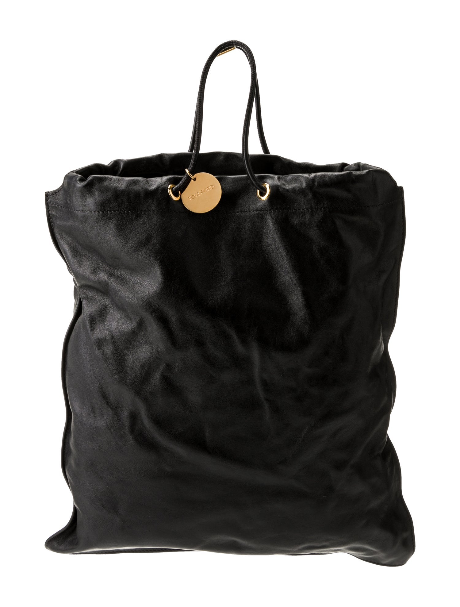 Tom Ford Leather Top Handle Bag