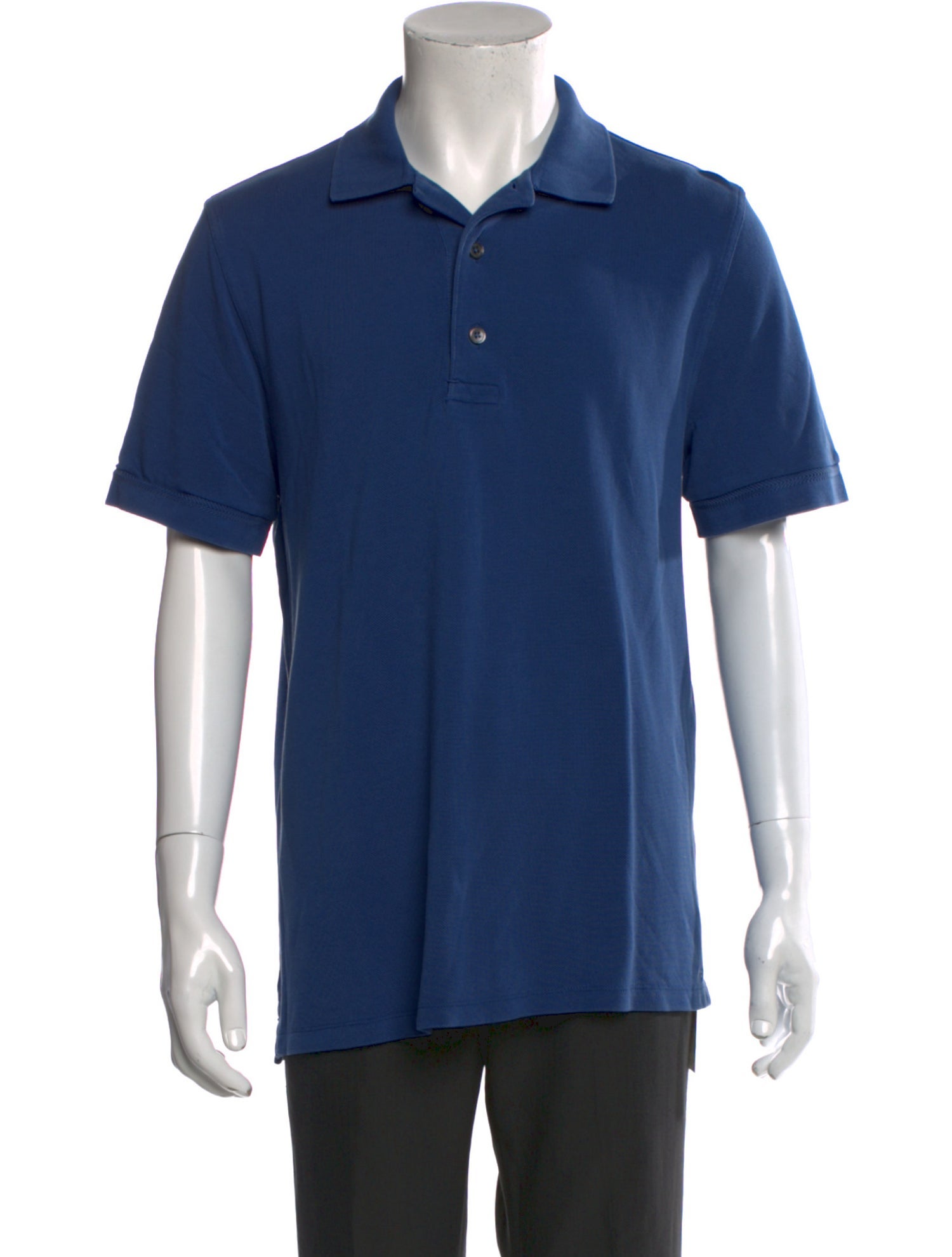 Tom Ford Collar Short Sleeve Polo Shirt