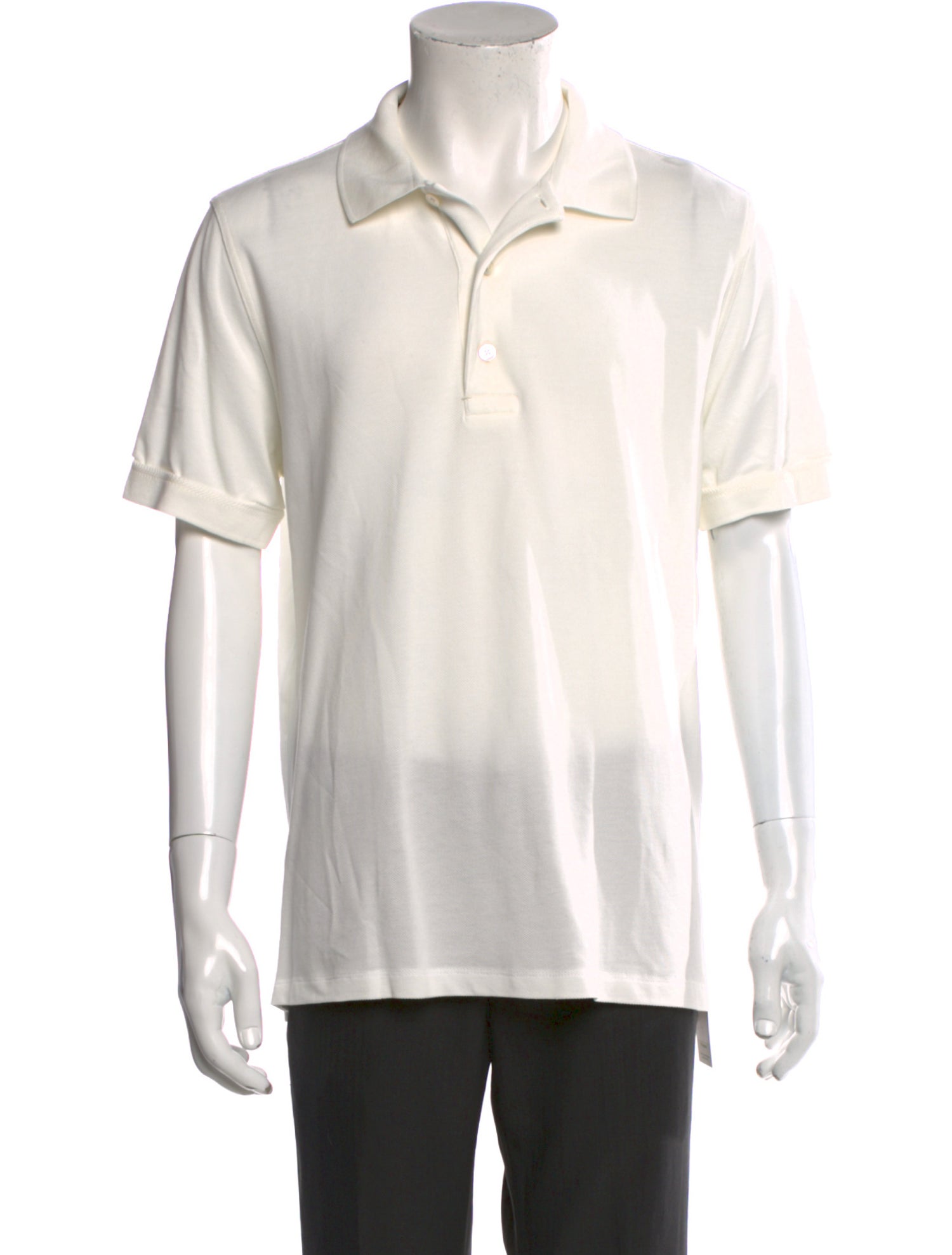 Tom Ford Collar Short Sleeve Polo Shirt