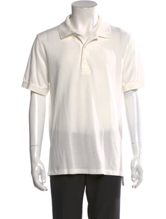 Tom Ford Collar Short Sleeve Polo Shirt