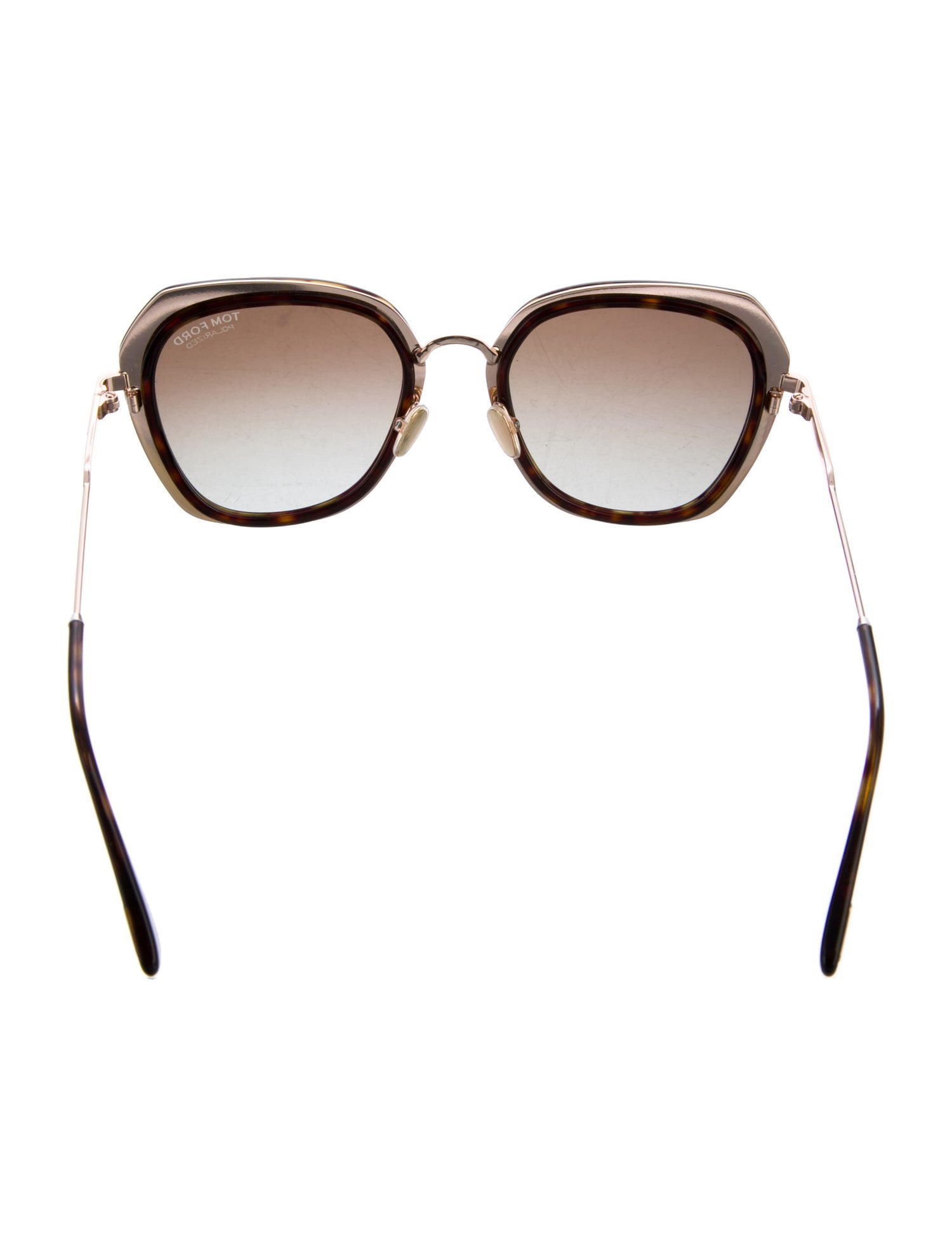 Tom Ford Square Gradient Sunglasses