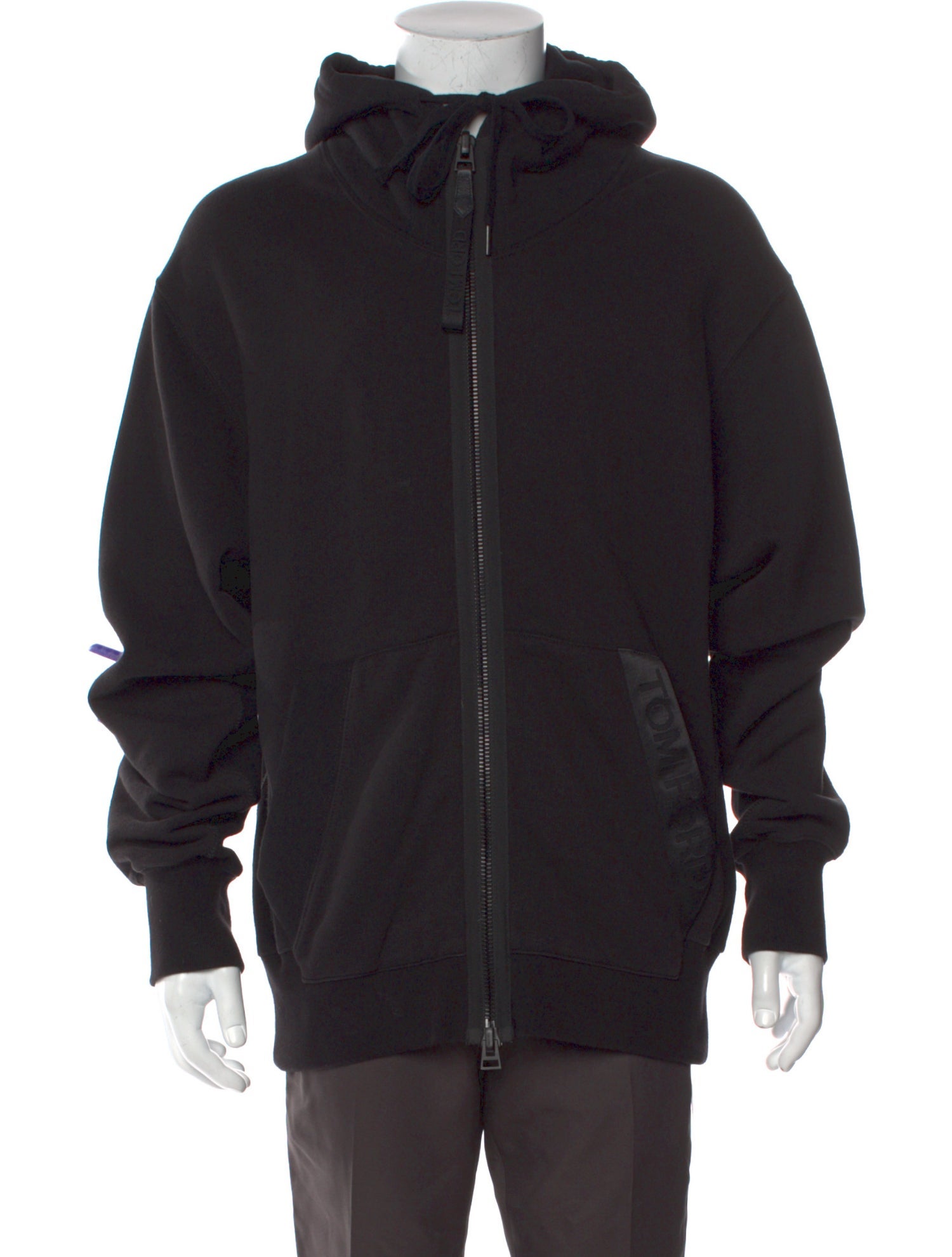 Luar Double Hooded Zip Graphic Print Hoodie w/ Tags