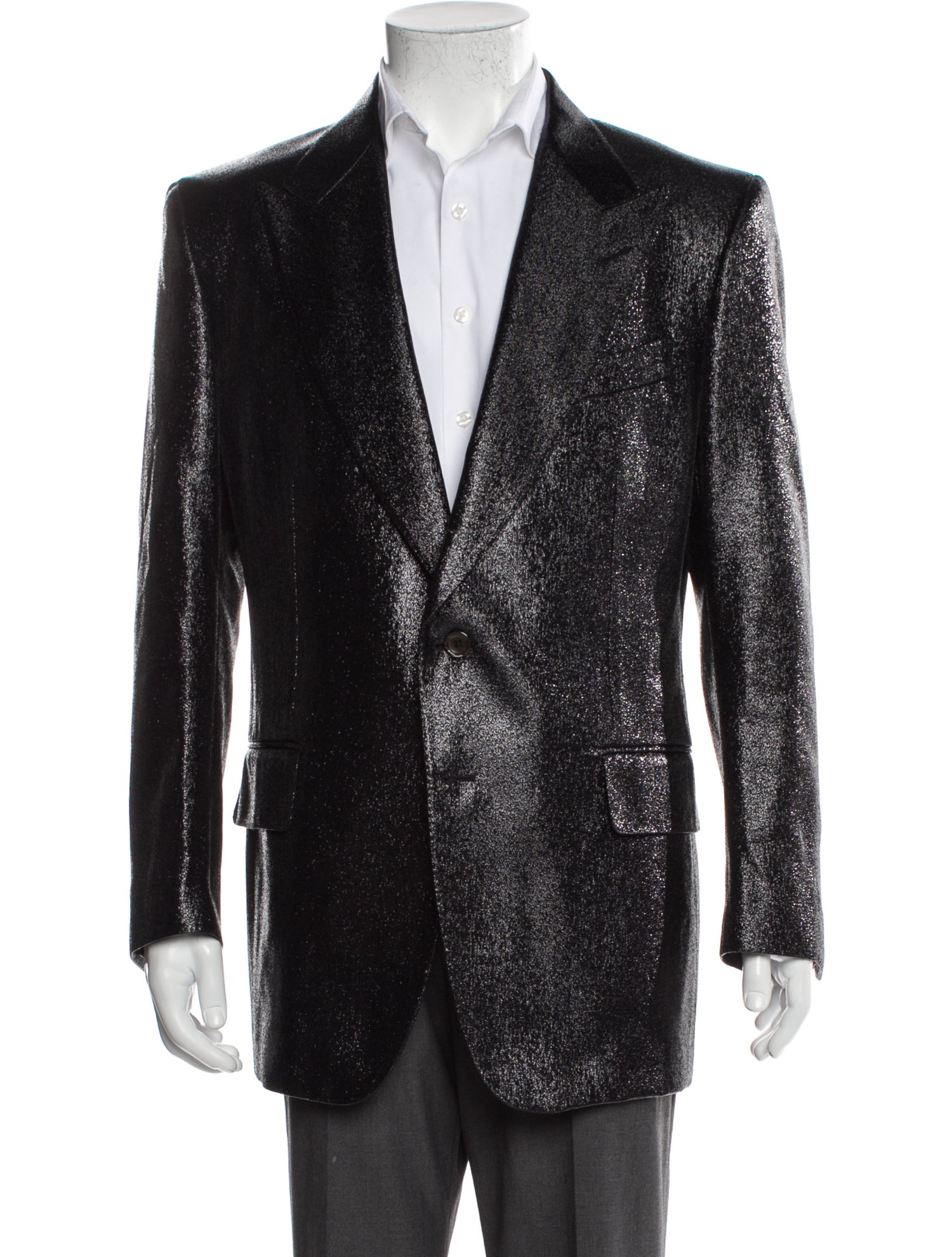 Tom Ford Glitter Accents Blazer